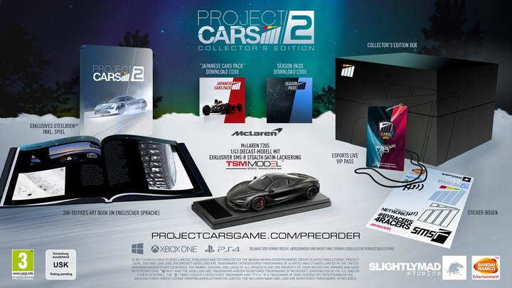 Produktbild Bandai Namco Project CARS 2 - Collector's Edition (PC)