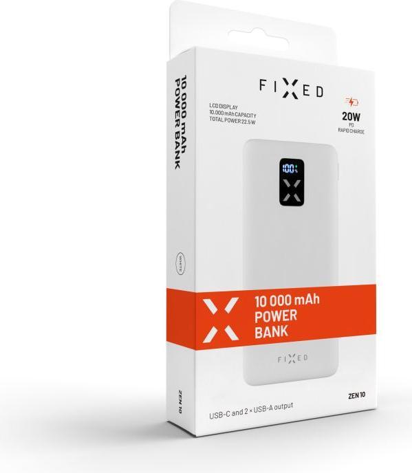 Immagine prodotto Fixed Zen USB-C PD 20W Banca di alimentazione da 10.000 mAh (10000 mAh, 20 W, 37 Wh)