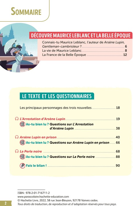 Immagine prodotto Arsène Lupin, gentleman-cambrioleur (Francese, Leblanc Maurice, 2022)