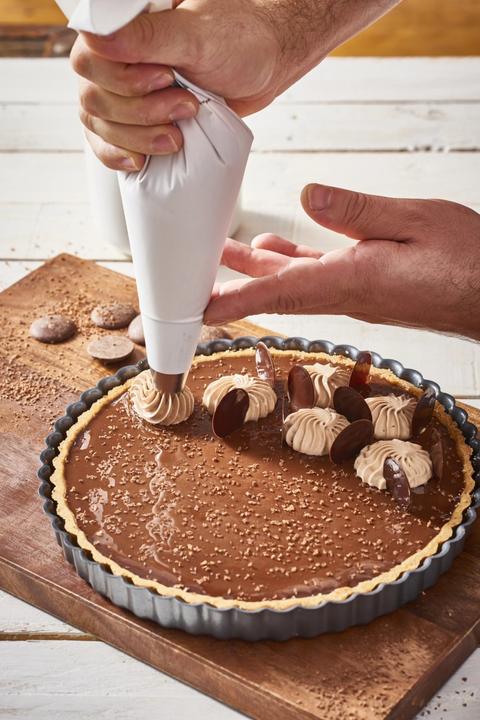 Actual product image de Buyer Cake pan Ø 32cm, fluted, bottom removable (32 cm)