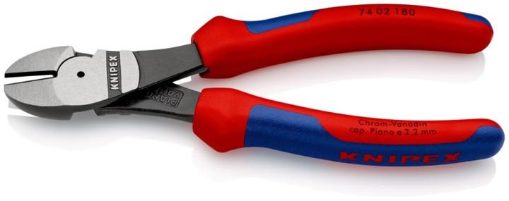 Produktbild Knipex Kraft-Seitenschneider 74 02 180 SB (180 mm)
