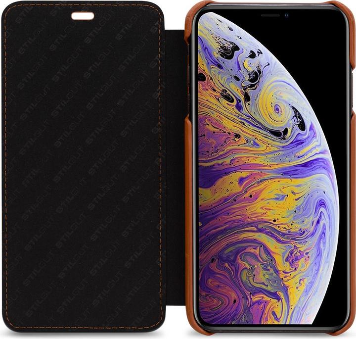 Produktbild StilGut Book Type Case ohne Clip für Apple iPhone Xs Max (Apple iPhone XS Max)