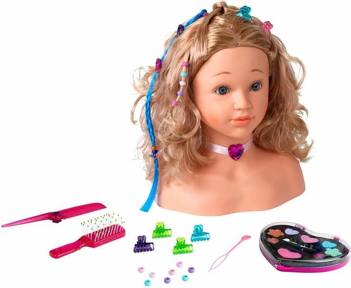 Actual product image Theo Klein Princess Coralie make-up and hairdressing head "Sophia"