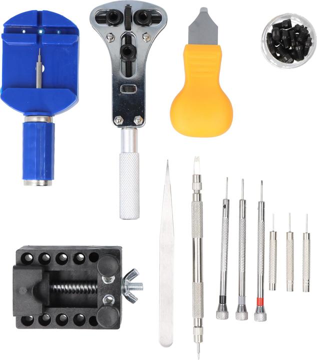 Produktbild AccuCell Uhrmacher Werkzeugset ca. 30-teilig inklusive Aufbewahrungstasche