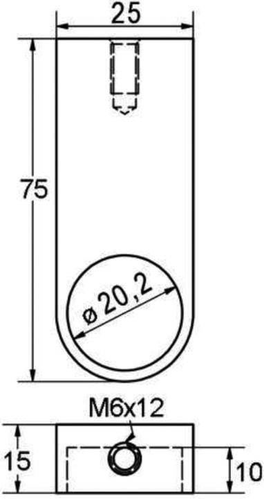 Productafbeelding OK-Line Eindlager van de kastbuis