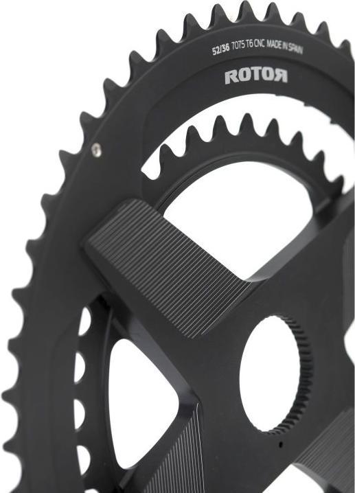 Productafbeelding Rotor Bike Components Aldhu Direct-Mount Dubbel Kettingblad Rond (53)