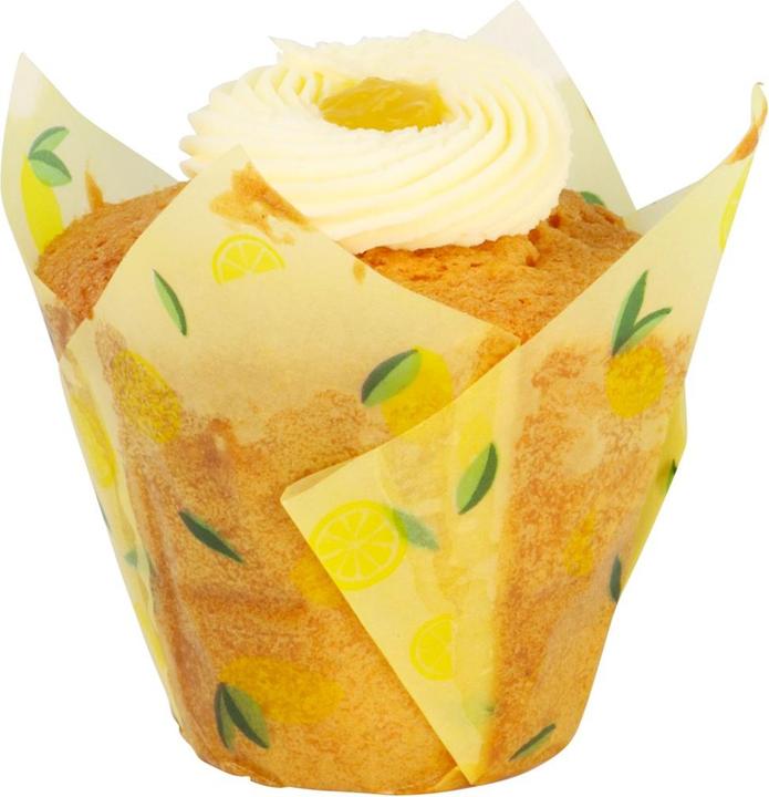 Produktbild PME Muffin Backform Zitrone 24 Stück, Materialtyp: Papier (10 cm)