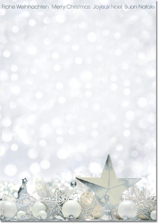 Image du produit Sigel Étoiles blanches (A4, 90 g/m²)