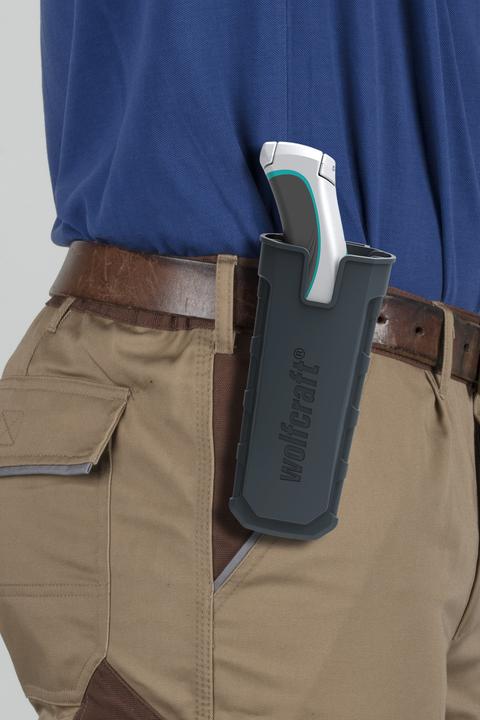 Produktbild wolfcraft 1 Profi Trapezklingenmesser + Köcher (Cutter)