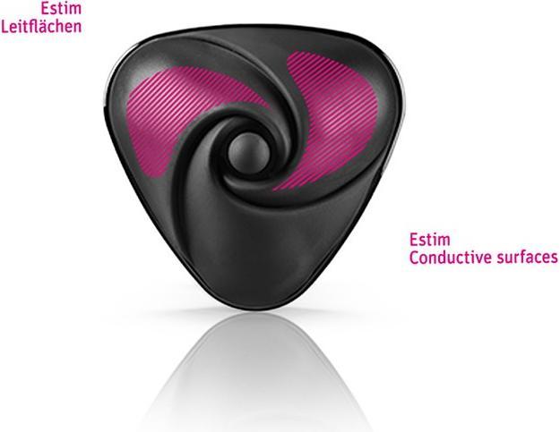 Image du produit Mystim Vibromasseur Hearts Desire eStim Lay-On Noir