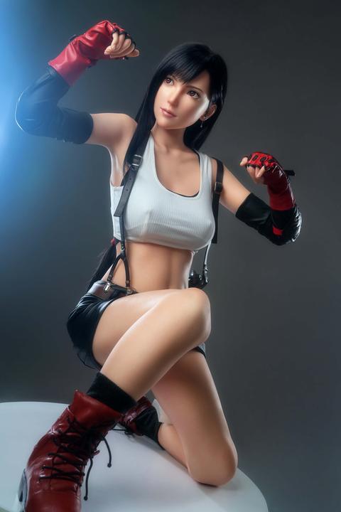 Image du produit Game Lady Full Silicone Doll Tifa 168 cm - Dissidia Final Fantasy NT-Version