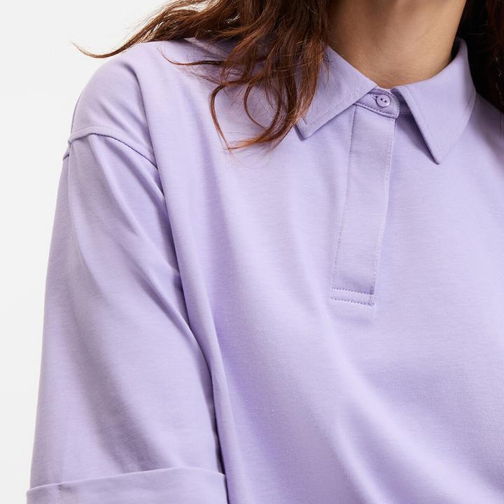 Actual product image La Redoute Collections T-Shirt mit Polokragen und kurzen Ärmeln (XS)