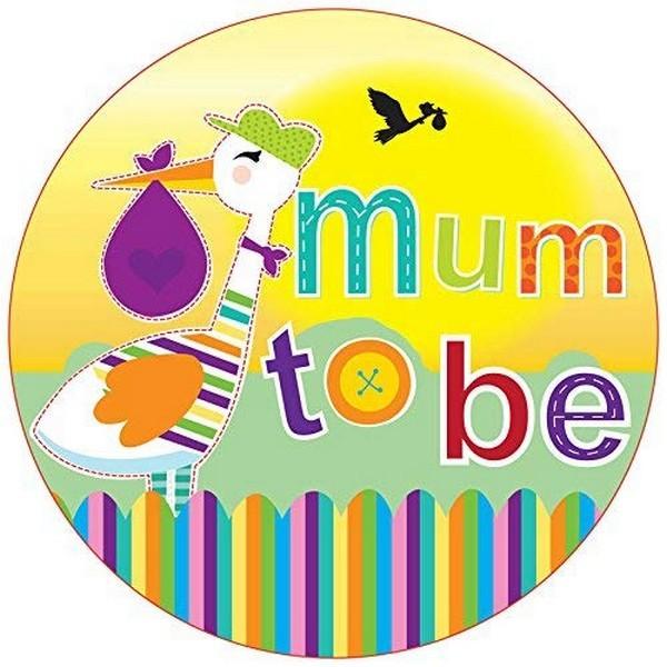 Produktbild Generic Storch PartyButton Mum To Be
