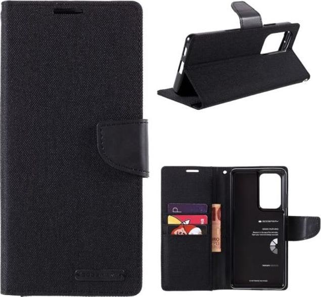 Actual product image Goospery Canvas Diary Series (Samsung Galaxy S21 Ultra)