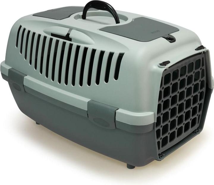 Immagine prodotto Zolux OLUX Transporter GULLIVER 2 riciclato con porte in plastica (Gatto, Cane, Lavabile)