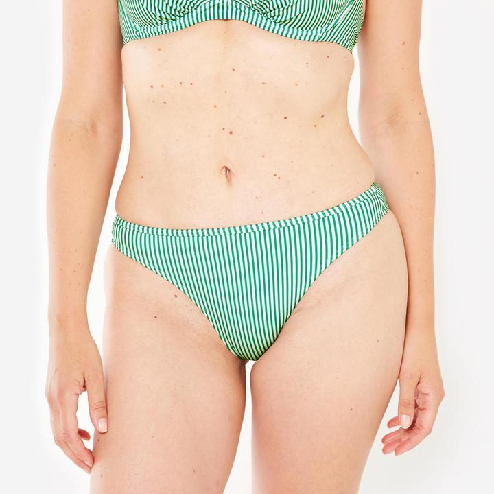 Produktbild Olaian Bikini-Hose Damen Gestreift Polyester (34, 36)