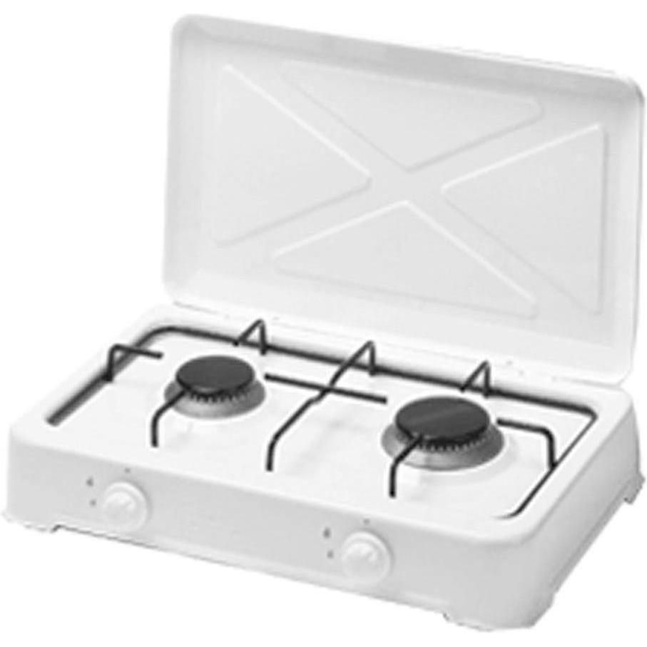MPM SMILE KN-02 / 1K Travel gas stove, Kochplatte, Weiss