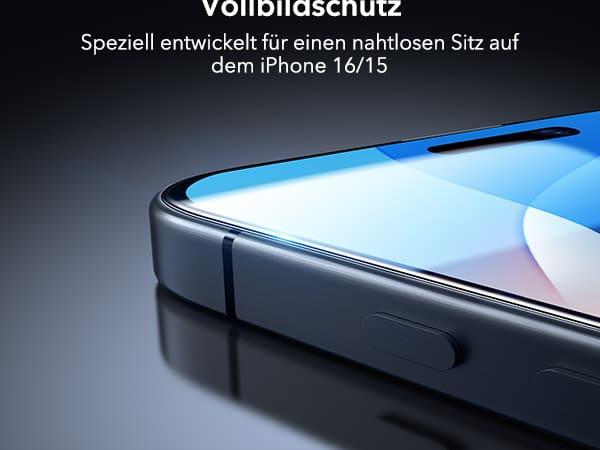 Produktbild ESR Armorite Panzerglas (1 Stk., Apple iPhone 15, Apple iPhone 16)