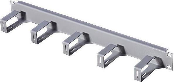 Actual product image Schweitzer 19" cable jumper panel 1HE ZAK 3012 light version