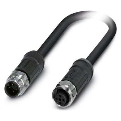 Phoenix Contact Nero Sac-4P-M12ms/5.0-28X, Cavo + Spina Elettrica,