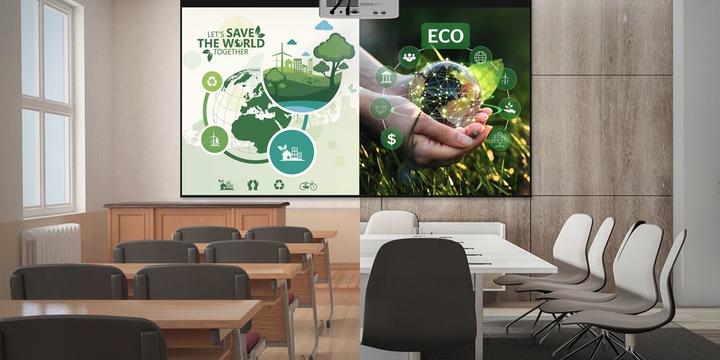 Actual product image Optoma zw340e dlp wxga 3600ans 300 000:1 (WXGA, 3600 lm, 1.54 - 1.72:1)