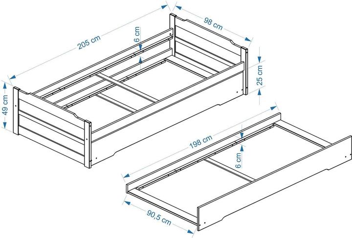 Immagine prodotto IDIMEX Lorena (90 x 200 cm)