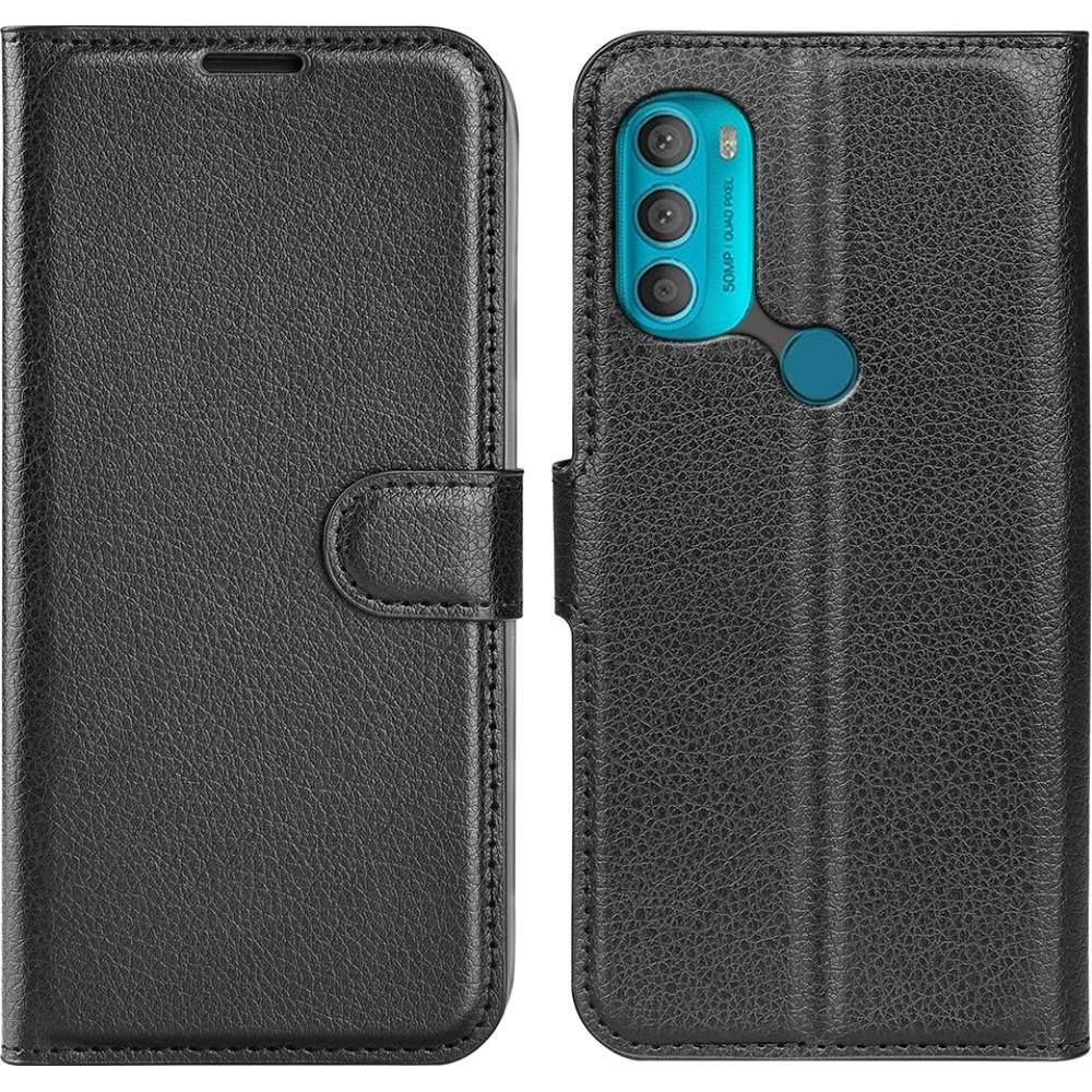 Thumbnail - Screenguard Motorola Moto G71 5G Leather Guard Lederhülle (Motorola Moto G71 5G), Smartphone Hülle, Schwarz