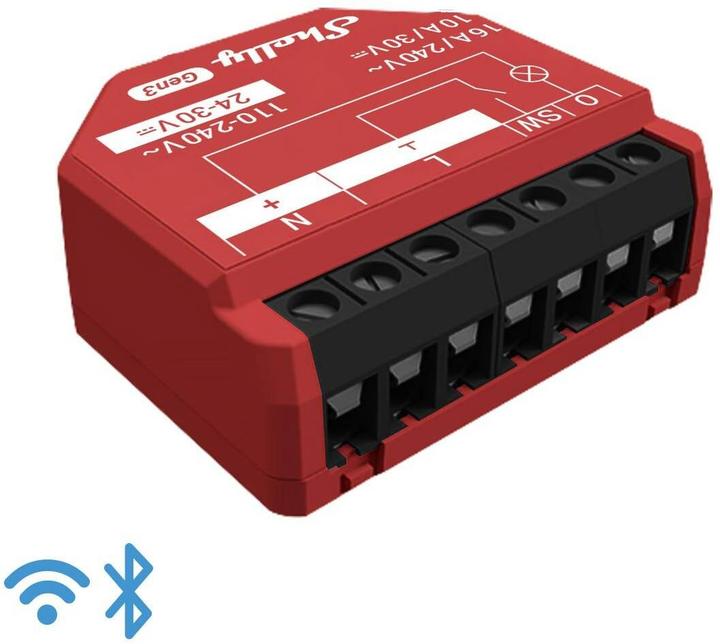 Actual product image Shelly 1PM Gen3 (Switch actuator)