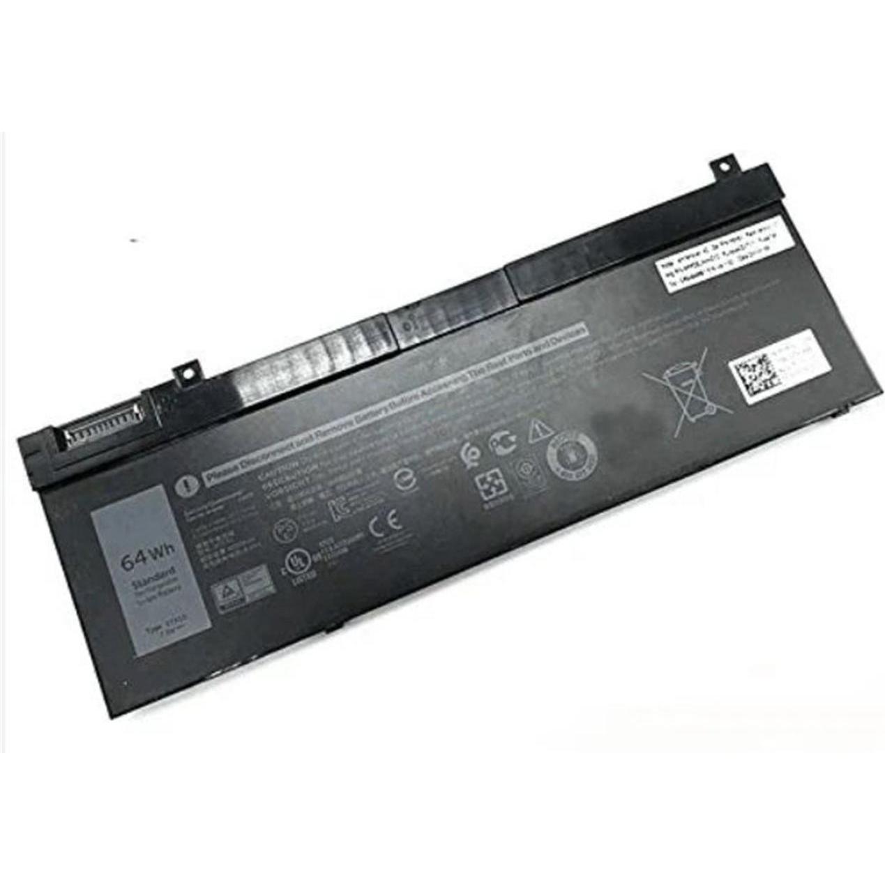 Dell Battery, 64WHR, 4 Cell (4 Zellen, 8000 mAh), Notebook Akku