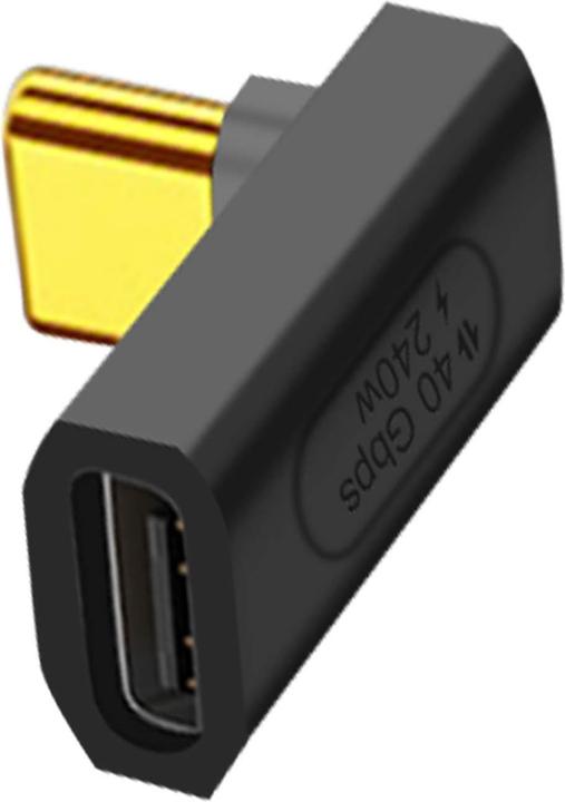 Actual product image Avizar USB-C adapter 90° angled (USB-C, USB-B)