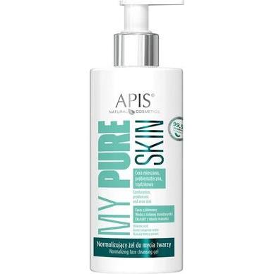Apis Natural Cosmetics, Gesichtsreinigung, Apismy Pure Skin Normalizing Face Wash Gel 300ml (Gel, 300 ml)