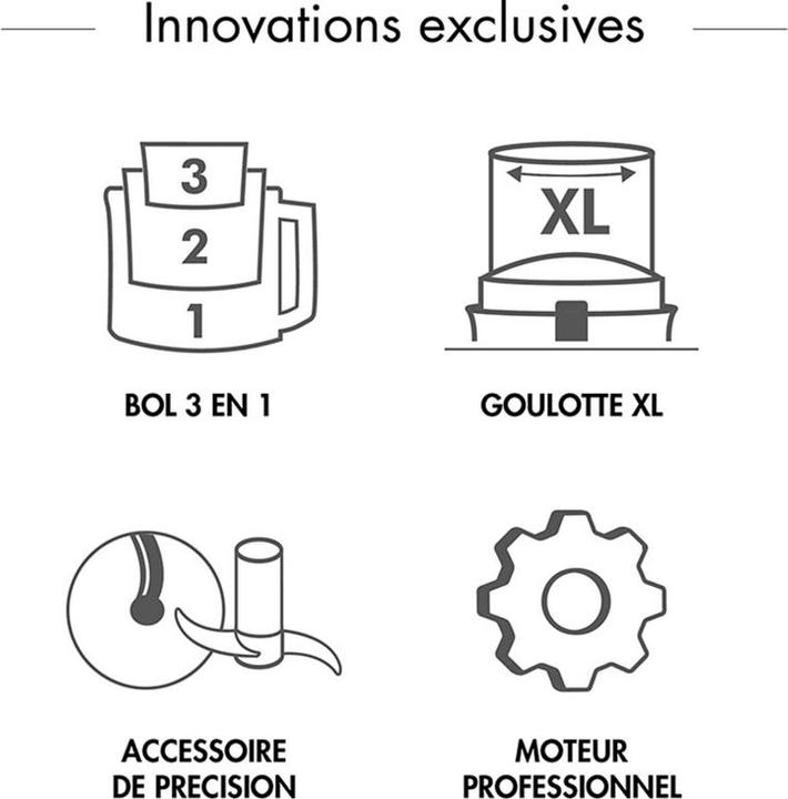 Produktbild Magimix CS 3200 XL (2600 ml, 650 W)