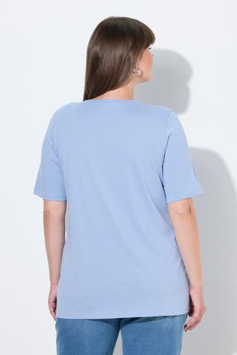 Actual product image Ulla Popken 2 Pack of Eco Cotton Basic Tees (54)