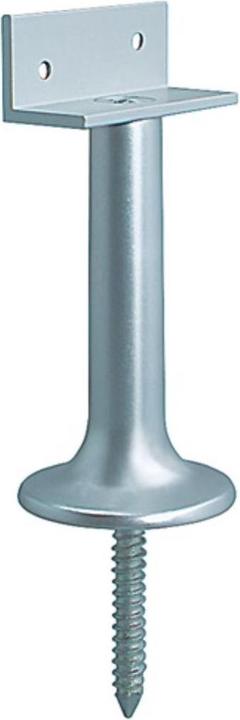 Actual product image Deni Partition support width 60 mm height 150 mm aluminium F1 / natural colour (1 pcs.)