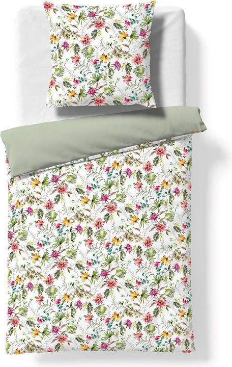 Produktbild Fleuresse Mako-Satin Bettwäsche Modern Elegance S Lier bunt (Bettwäsche Set, 135x200 cm + 80x80 cm)