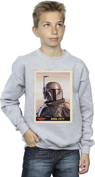 Immagine prodotto Star Wars The Mandalorian Boba Fett Felpa Ragazzi (152, 158)