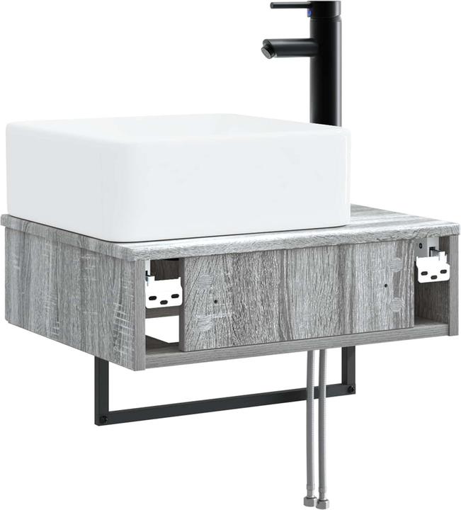 Actual product image vidaXL Wandmontiertes Waschbecken (390 mm, 500 mm)