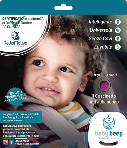 Actual product image Baby Bell Baby Beep BBRC1 car seat accessory Smart pad device for car seats