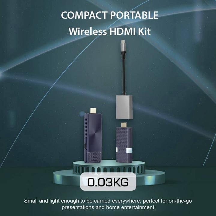 Actual product image NimbleTech CastGo Wireless Display HDMI-Funkübertragung (Set) 30 m 5.15 GHz, 5.85 GHz 3840 (30 m)