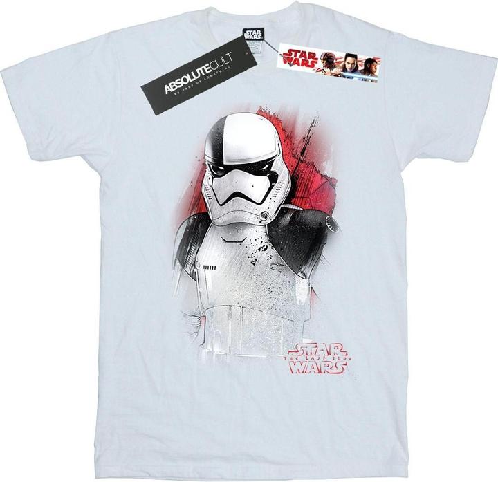 Immagine prodotto Star Wars The Last Jedi Stormtrooper Brushed Maglietta Ragazzi (152, 158)