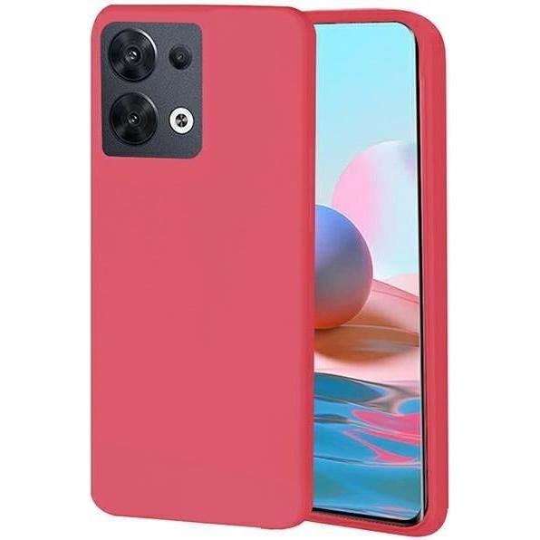 Beline Custodia Candy Oppo Reno 8 różowy/rosa (Oppo Reno 8), Cover smartphone, Rosa
