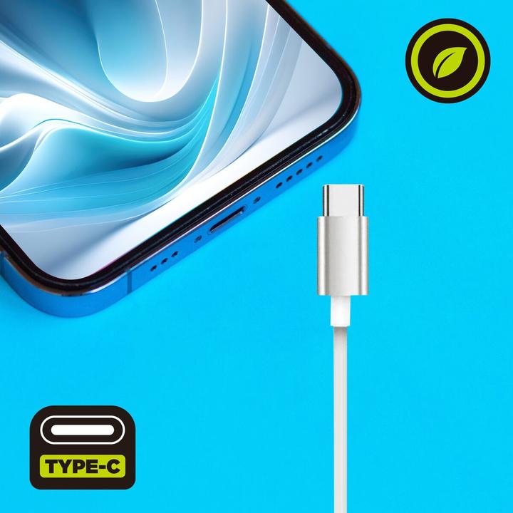 Actual product image Muvit Kopfhörer for Change M32 Weiss (Cable, Wireless)