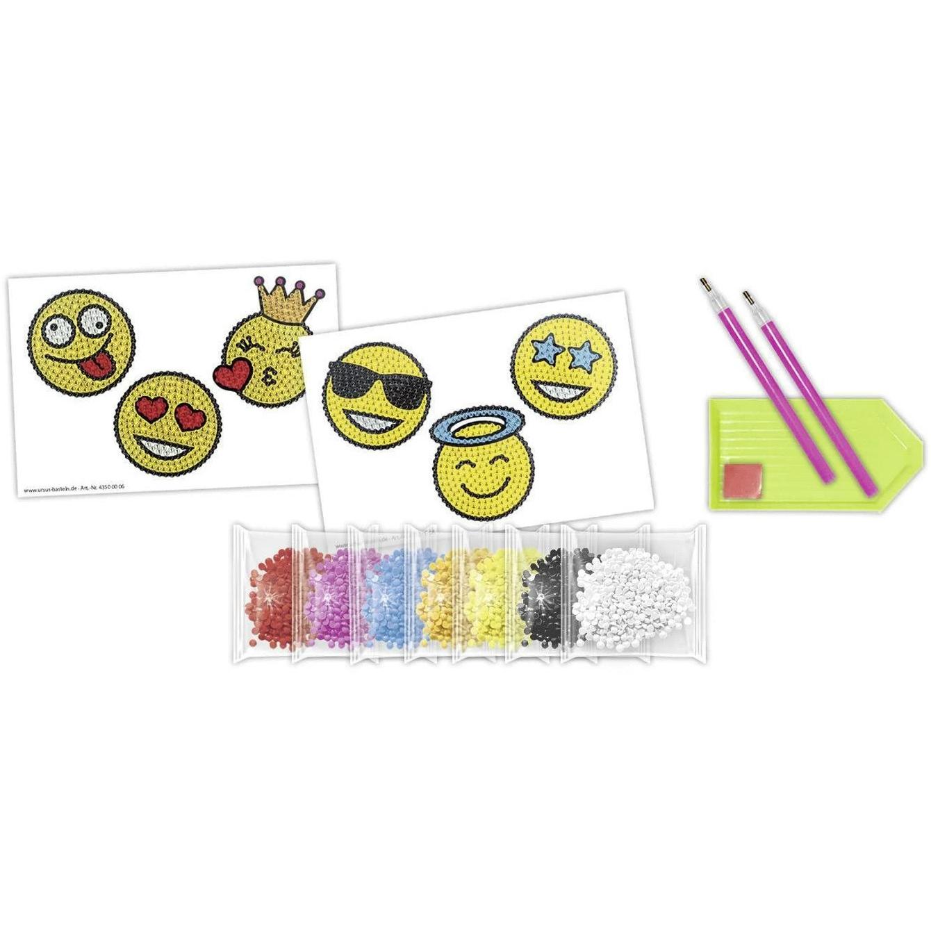 Thumbnail - Ursus, Sticker, Motivsticker Diamond Painting Smileys