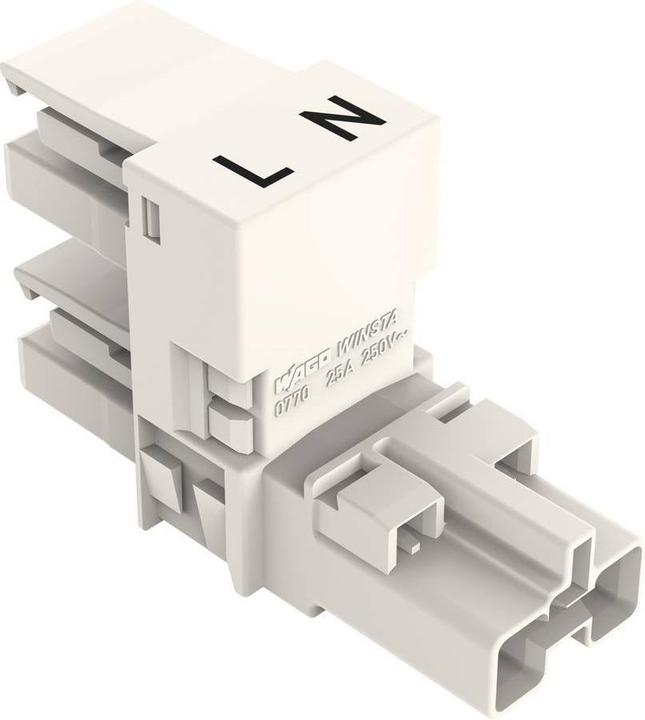 Produktbild Wago 770-1684 H-Verteiler 2-Pol. weiÃ Kod. A 2VK (Verteiler)