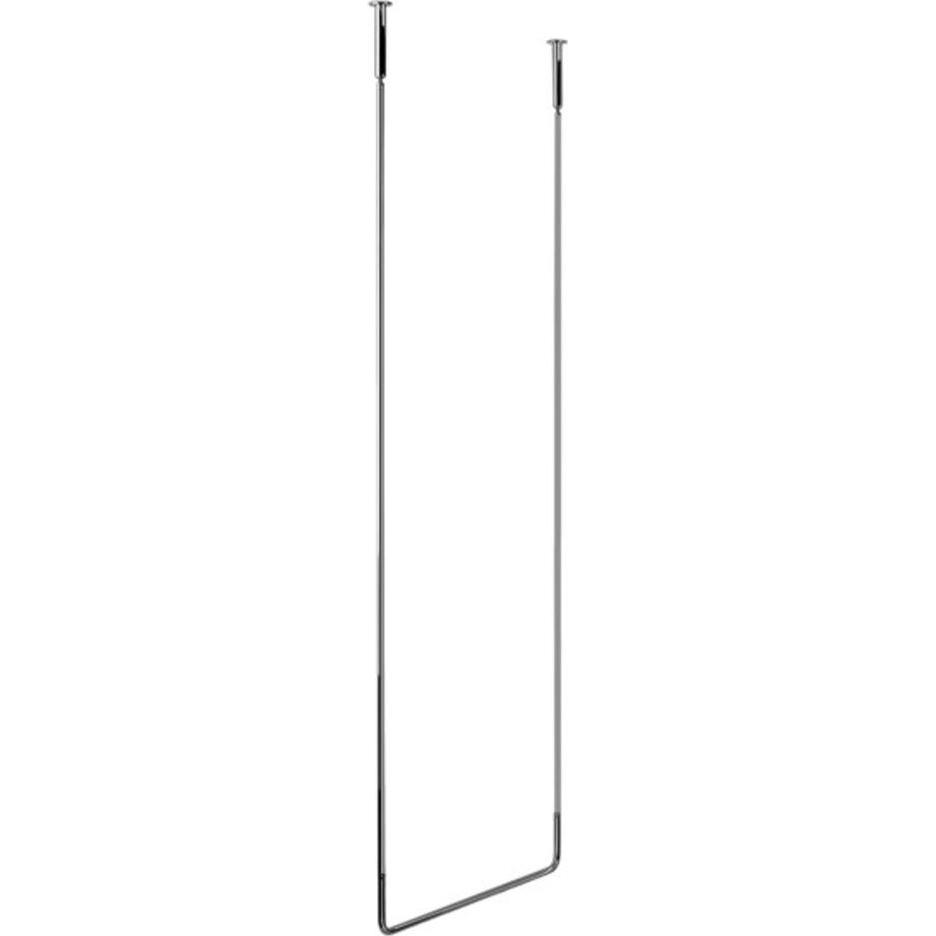 Gessi, Handtuchhalter + Handtuchhaken, Goccia Decken-Handtuchhalter 60 cm, Höhe 180 cm, 38141