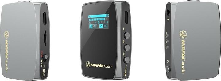 Actual product image Mirfak Audio Mirfak WE10 Pro Compact Wireless Microphone System