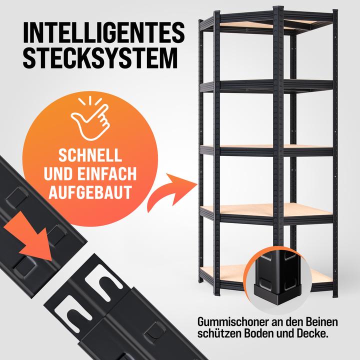 Produktbild Monzana Schwerlast- und Eckregal