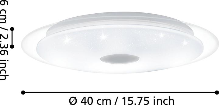 Image du produit EGLO Plafonnier à LED (2300 lm)