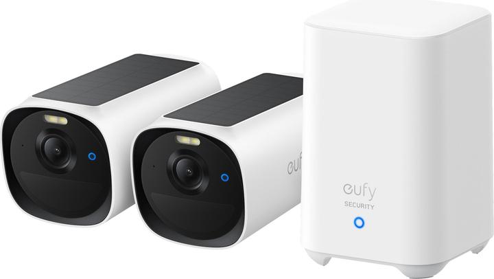 Actual product image eufy Anker EufyCam 2x E40 + HomeBase 2 16GB | Human detection (2688 x 1520 pixels)