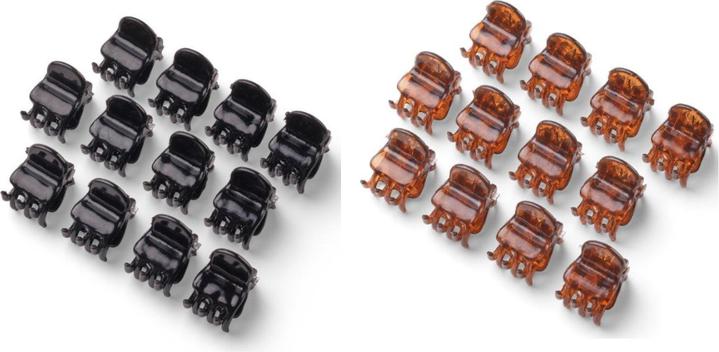 Image du produit Trisa Mini pinces à cheveux 1cm havanna 12 pcs. (12 pcs)